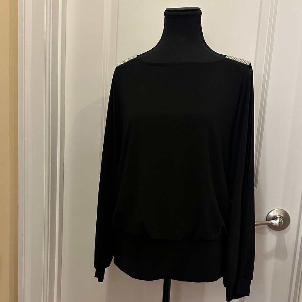 Elegant Black Women's Blouse